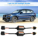 1 Pair H4 LED Headlight Canbus Decoders Error Free Anti Flicker Resistor A