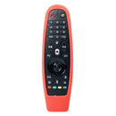 Soft Silicone Case for LG Smart TV Remote Control AN-MR600 AN-MR650a (Red) A