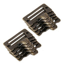 20Pcs Drawer Wardrobe Filing Cabinet Card Frame Label Holder Cup Handle S