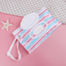 Outdoor travel baby newborn kids wet wipes bag towel box clean carrying case M&O