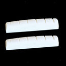 2pcs Electric Bone Nut Cattle Bone Slotted Replacement,Flat Bottom