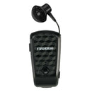 Stereo Wireless Clip-on Earbuds Earphone Bluetooth Headset Retractable Black