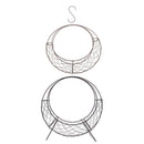 2 Pcs Iron Wire Frame Succulent Pot Rack Wedding Garden Home DIY Decoration