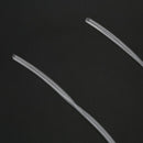 Ratio 2:1 5mm Dia Clear Polyolefin Heat Shrinkable Tube 10M 32.8ft
