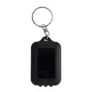 5x Emergency 3 LED Torch Flashlight Key Fob Solar Energy Power Keychain Lam