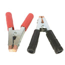 2x Crocodile Clips HEAVY DUTY Copper Battery Test Alligator Clamps