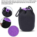 Waterproof SLR Camera Drawstring Lens Pouch Protective Brushed Cover (M)