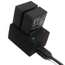 Usb Dual Charger Battery Case for Gopro 3 302 Action Camera Accessories