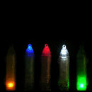 Underwater Fish Attraction Indicator Lure White LED Flashing Light Bait