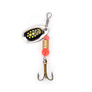 2x Fishing Hard Lure Bait Leurre Peche Spoon Fish Tackle Accessories - OZ