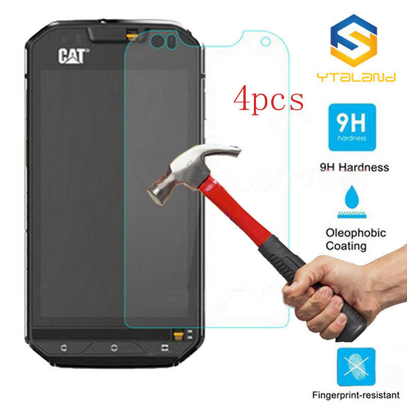 4X Cover Tempered Glass Screen Protector For Cat S60 Screen Protection Film