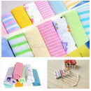 8 Pcs Soft Newborn Baby Children Bath Towels Washcloth For Bathing Feeding