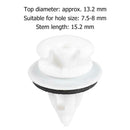 50pcs/Bag Car Door Trim Panel Clips w/ Seal Ring For BMW E34 E36 E38 E39 A