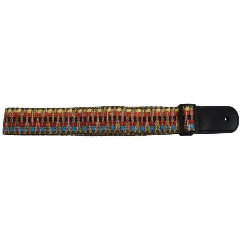 Adjustable Classic Style Guitar Soft Strap Cotton For Belt Electric Bass