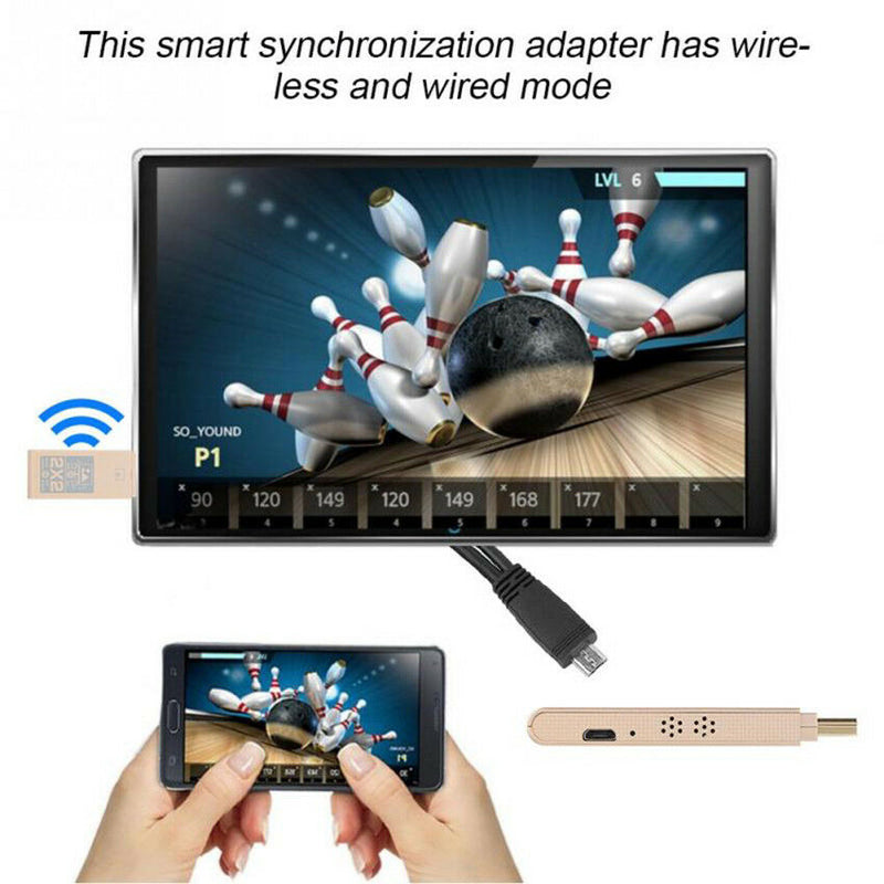WiFi Display Receiver HD 1080P DLNA Airplay Miracast TV Dongle HDMI with cable