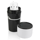 Single Serve Coffee Maker Travel Mug Compatible with K-Cup for Ground Coffee,