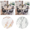 2 Pack Elastic Fitted Table Cover, Polyester Vinyl Round Tables Tablecloth Table
