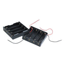 5pcs Plastic Durable Battery Holder Storage Box Case for 4x18650 Battery M4K1
