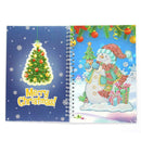 DIY Snowman Special Shaped Diamond Painting 50 Pages A5 Notebook Notepad