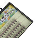 12 mm Pure Manual Single Cluster 10 Root Hair Growing 0.10 mm Eyelashes