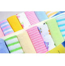 Best-chioce New 8Pcs/Pack Baby Face Washers Hand Towels Wipe Wash Cloth oME