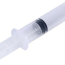 4Pcs/Set 12ml Disposable Transparent Dental Irrigation Syringe With Curved Ti â„–[