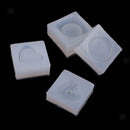 2 Set Silicone Heart Square Box Case w/Cover Mold DIY Ornament Jewelry Mould