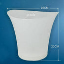 LED Luminous Ice Bucket Beer Wine Whisky Cooler Bowl 5L for Club Bar Party Multi