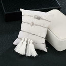 4pcs Women Boho Bracelet Tassels Pineapple Star Bangles Beach Charm Jewelry