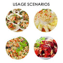 Kitchen Gadgets Stainless Steel Garlic Press Crusher Peeler Cooking Tools