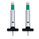 10g Color Tire Tread Depth Gauge tester Motor Standard Metric Gage Gauge Me A8H6