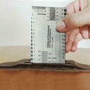 1PCS String Gauge Action Ruler Guide Setup Measuring Luthier for Electri XVV