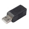 For PC 1/2/4pcs USB A Male Plug to USB B Female Jack Adapter Converter