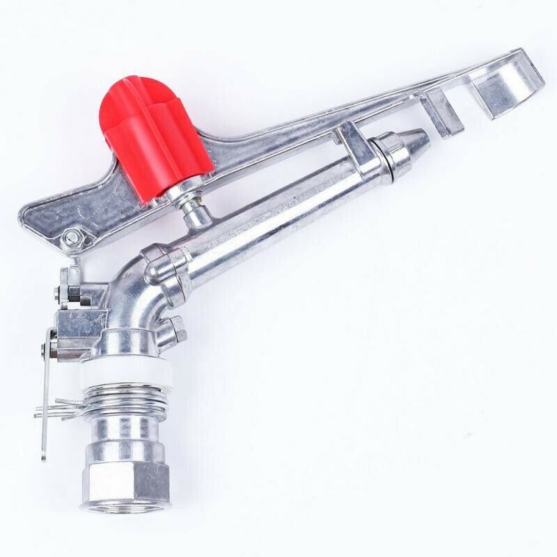 1.5 Inch Garden Impact Water 360 Degree Adjustable Sprinkler Durable Zinc A