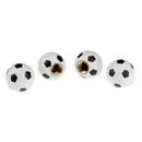 4pcs Football Soccer Style Car Wheel Tire Tyre Air Valve Stem Caps Covers A