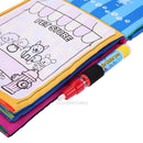 Kids Magic Book Animal Water Drawing Pen Coloring Book Painting Board w/ pen