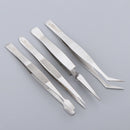 4 Pieces Tweezers Set - Craft Modle Building Jewelry Nail Art Hobby Picking Tool