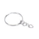 150pcs Key Ring with Chain Split Jump Rings with Screw Eye Pins DIY Keychain Nw