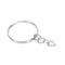 150pcs Key Ring with Chain Split Jump Rings with Screw Eye Pins DIY Keychain Nw