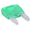 100pcs Mini Car Fuses 3A 5A 7.5A 10A 15A 20A 25A 30A 35A 40A with Box+Clip