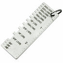 Wire Gauge Thickness Measuring Tool Wire/Sheet Metal Measurement Gage Kit P H4X9