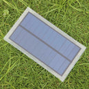 Portable Outdoor Solar Panel 2W 6V Polysilicon Silicon Solar Panel Charger