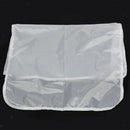 Salon Hairdressing Barber Chair Back Cover Hair Beauty PVC Protective White