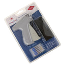 Clothes Garment Price Label Tagging Gun+6 Tagging Needles+800 Barbs Black