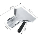 Stainless Steel Popcorn Scoop French Fry Bagger Shovel Utility Serving Scoo