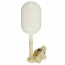 1PCWhite Mini DN15 12" Size Pl ic Adjustable Float Water F7P3 Best Switch V X4P2