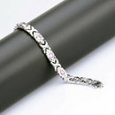 Stainless Steel Diamond Bracelet Titanium Steel Jewelry Exotic Geometric Br