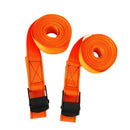4x Heavy Duty Cam Buckle Tie Down Straps for Kayak Canoe Surfboard Roof Rack 5m