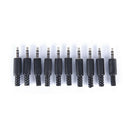 10pcs/lot 3.5mm audio male plug jack adapter stereo connector headphone,E.ES