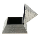 Zinc Alloy Metal Crafts Home Decor Egyptian Pyramids Jewelry Box Trinkets